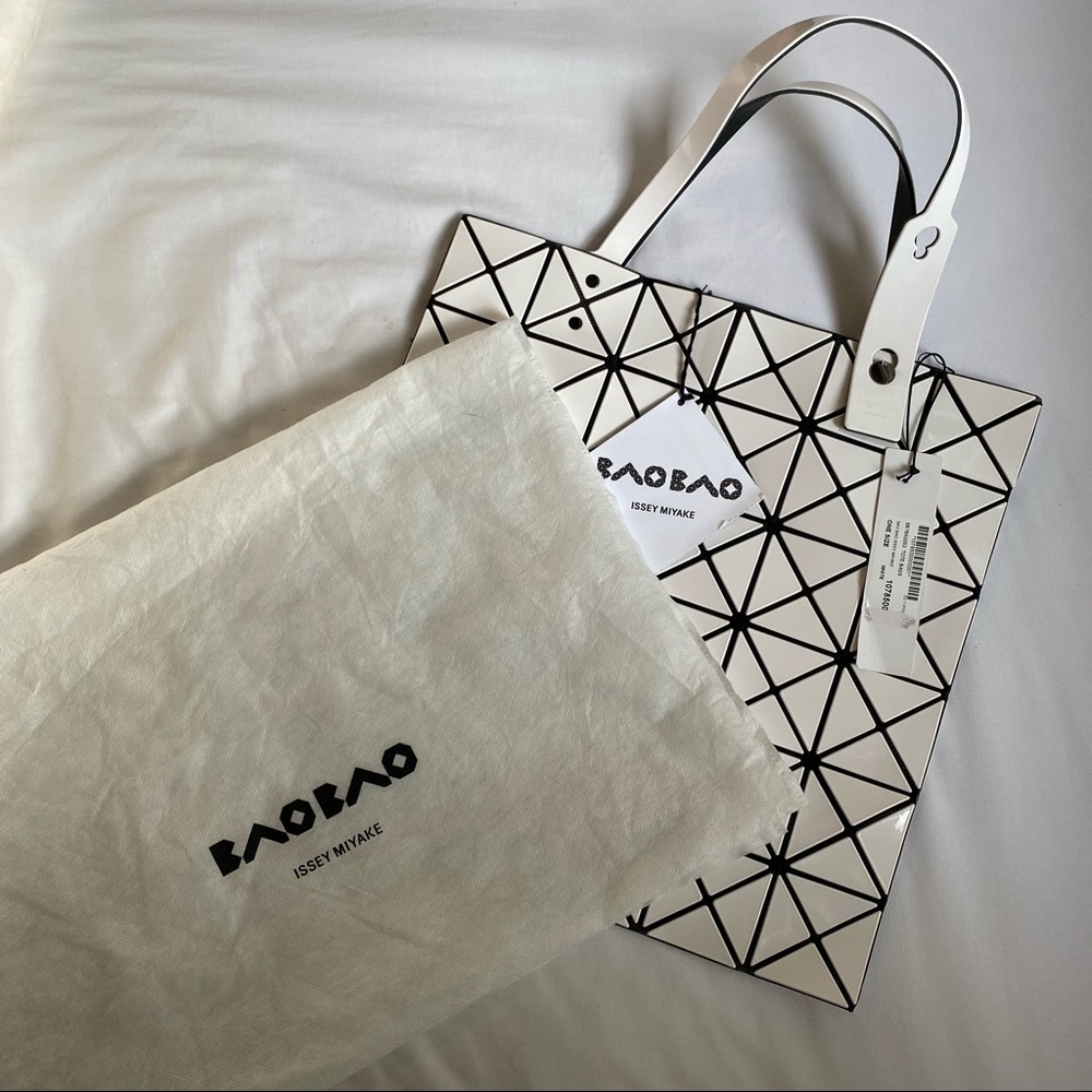 BAO BAO ISSEY MIYAKE- Lucent PVC tote bag